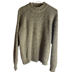 Vintage 1980’s Banana Republic Safari & Traveling 100% Cotton Marled Sweater